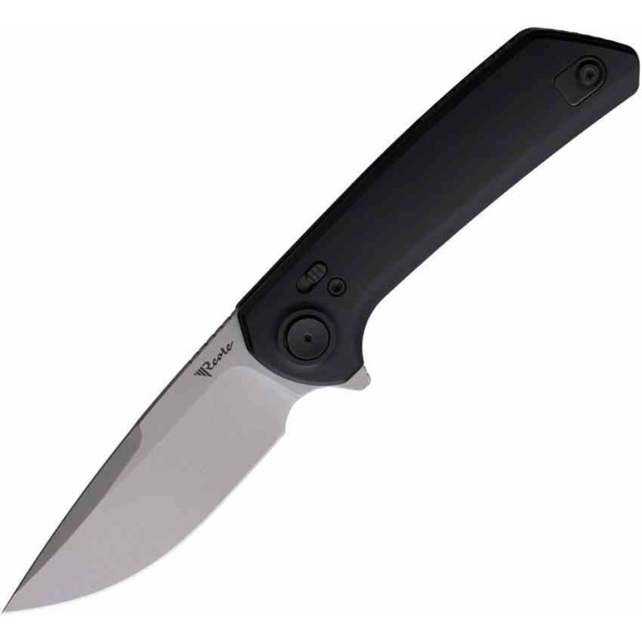 Couteau Reate Knives PL-XF Black Manche Alu Lame Nitro-V SW Pivot Lock Clip REAPLXFA2 - Livraison Gratuite