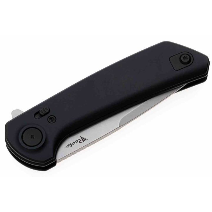 Couteau Reate Knives PL-XF Black Manche Alu Lame Nitro-V SW Pivot Lock Clip REAPLXFA2 - Livraison Gratuite