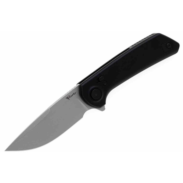 Couteau Reate Knives PL-XF Black Manche Alu Lame Nitro-V SW Pivot Lock Clip REAPLXFA2 - Livraison Gratuite