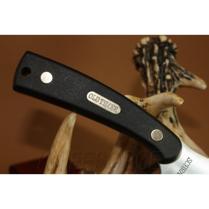 Couteau Schrade Knives Old Timer Sharpfinger New Knife SCH152OT Couteau de chasse à lame fixe