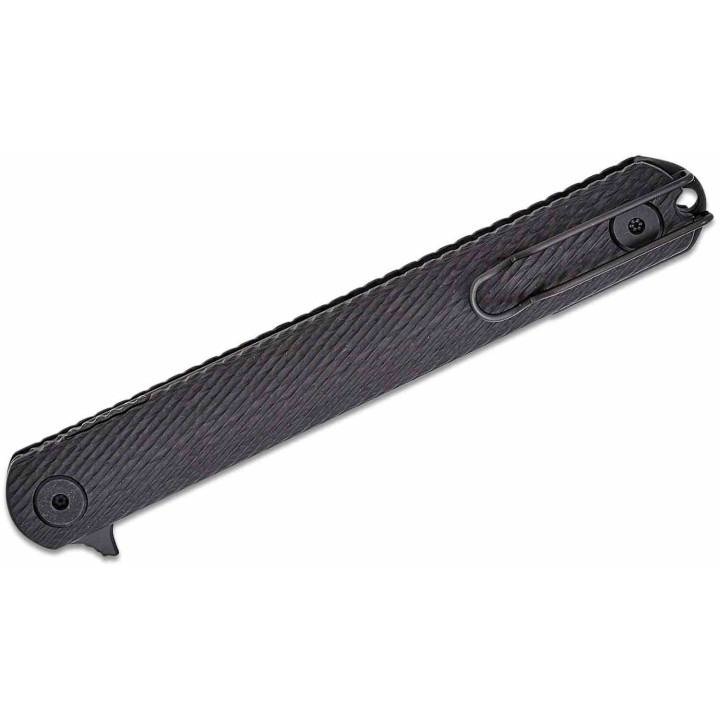 Couteau Spartan Blades Nemec Manche Fibre Carbone Lame Acier CPM-S35VN Liner Lock Clip SBSFBL12CF - Livraison Gratuite