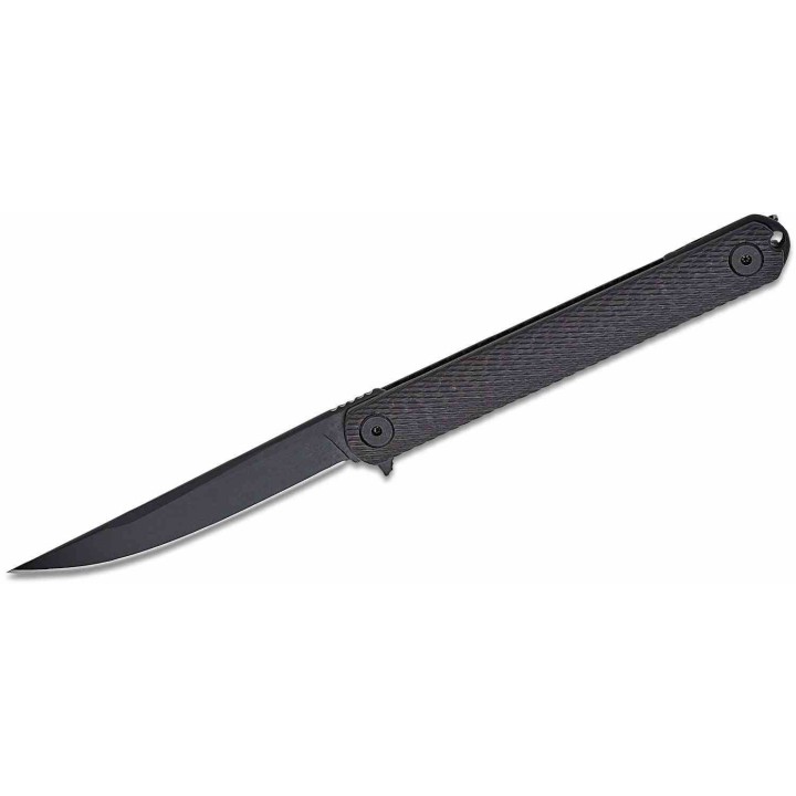 Couteau Spartan Blades Nemec Manche Fibre Carbone Lame Acier CPM-S35VN Liner Lock Clip SBSFBL12CF - Livraison Gratuite
