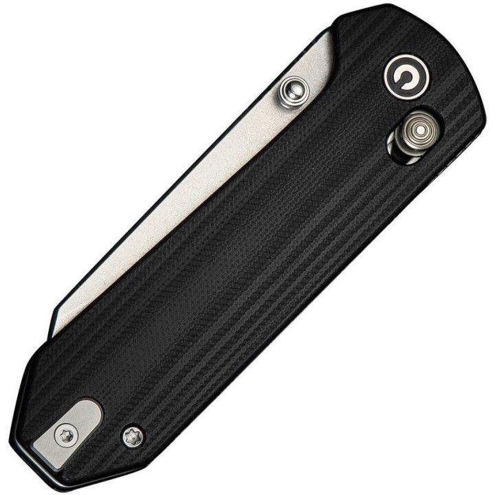 Couteau Civivi Yonder Black Manche G10 Lame Acier 14C28N IKBS Crossbar Lock Clip CIVC230731 - Livraison Gratuite
