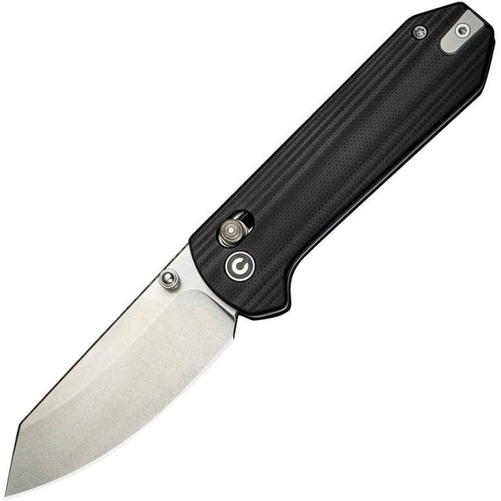 Couteau Civivi Yonder Black Manche G10 Lame Acier 14C28N IKBS Crossbar Lock Clip CIVC230731 - Livraison Gratuite