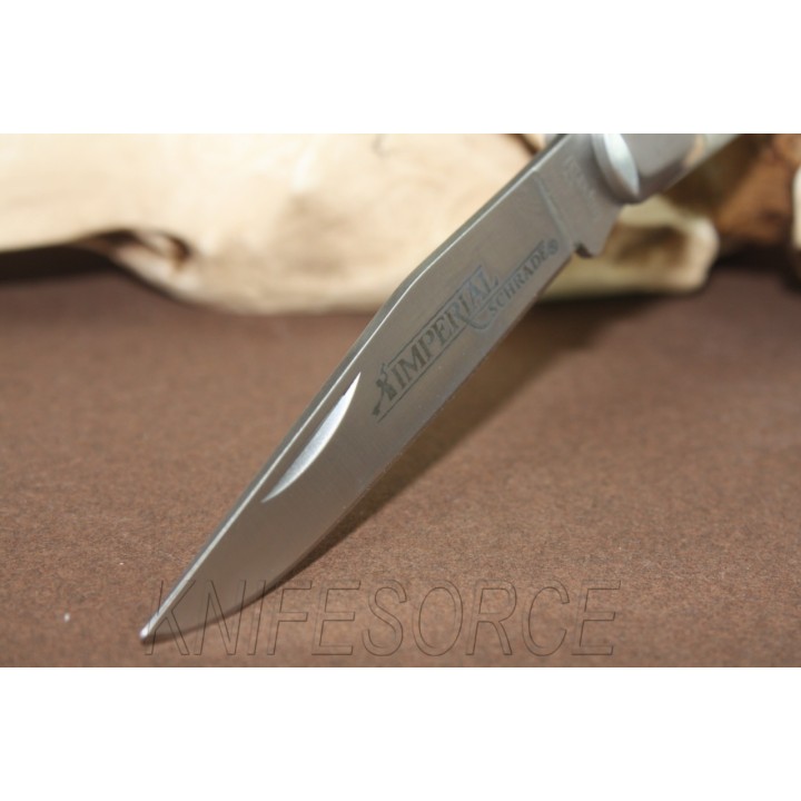 Couteau Canif Schrade Imperial Cracked Ice Trapper Pocket Knife IMP13L Couteau 2 lames 