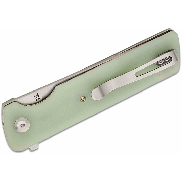 Couteau Tenable Anomaly Jade Manche G10 Lame Acier Nitro-V SW IKBS Linerlock Clip T2038A4 - Livraison Gratuite