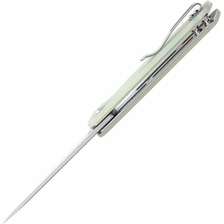 Couteau Tenable Anomaly Jade Manche G10 Lame Acier Nitro-V SW IKBS Linerlock Clip T2038A4 - Livraison Gratuite