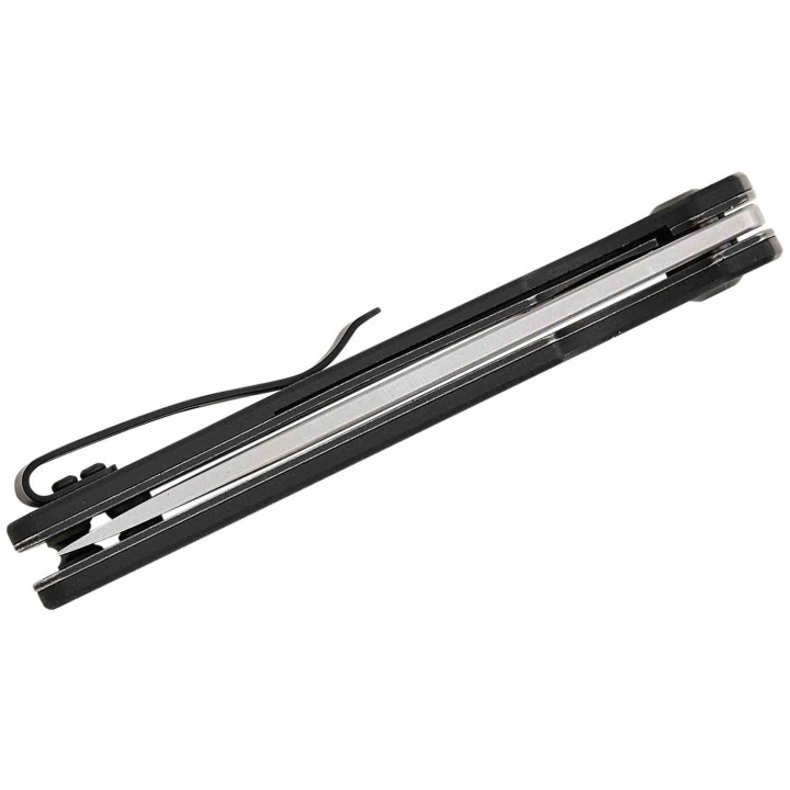  Couteau Tenable Anomaly Black Manche G10 Lame Acier Nitro-V SW IKBS Linerlock Clip T2038A1 - Livraison Gratuite