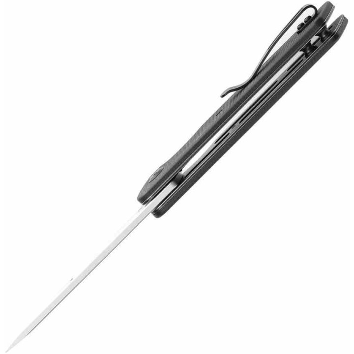 Couteau Tenable Anomaly Black Manche G10 Lame Tanto Acier Nitro-V SW IKBS Linerlock Clip T2038T1 - Livraison Gratuite