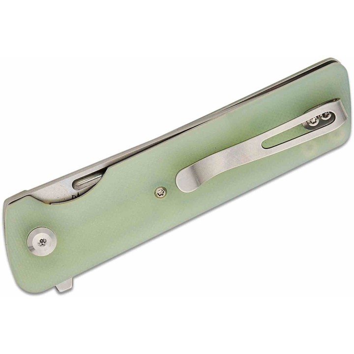 Couteau Tenable Anomaly Jade Manche G10 Lame Tanto Acier Nitro-V SW IKBS Linerlock Clip T2038T4 - Livraison Gratuite
