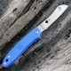 Couteau Spyderco Roadie Lame Acier N690Co Manche FRN Made Italy SC189PBL - Livraison Gratuite