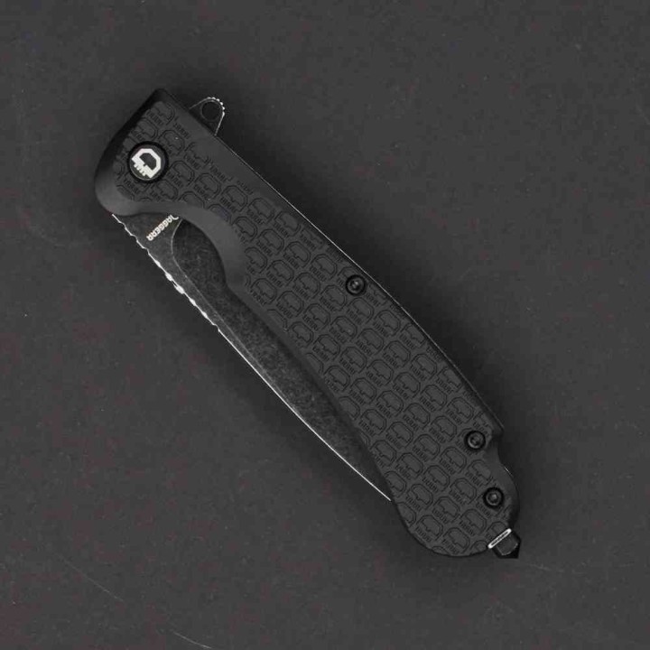 Couteau Daggerr Wocket Black Manche FRN Lame Acier 8Cr14MoV Black Linerlock Clip DGRWKFBKBW - Livraison Gratuite