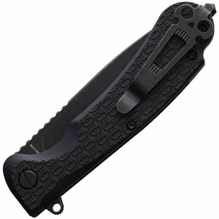 Couteau Daggerr Wocket Black Manche FRN Lame Acier 8Cr14MoV Black Linerlock Clip DGRWKFBKBW - Livraison Gratuite