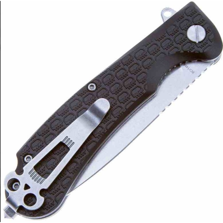Couteau Daggerr Wocket Black Manche FRN Lame Acier 8Cr14MoV Linerlock Clip DGRWKFBKSW - Livraison Gratuite