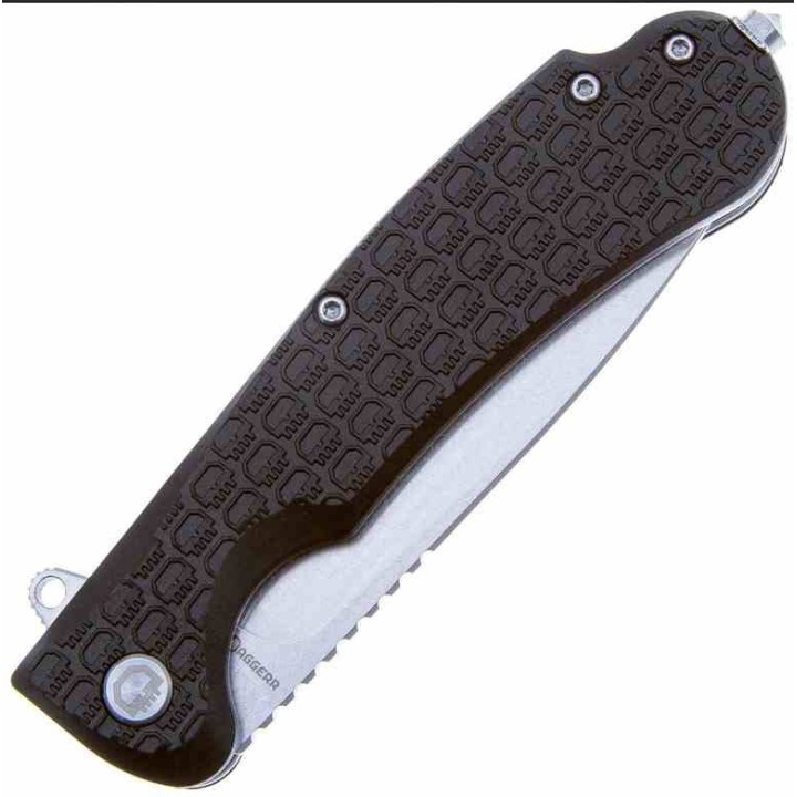 Couteau Daggerr Wocket Black Manche FRN Lame Acier 8Cr14MoV Linerlock Clip DGRWKFBKSW - Livraison Gratuite