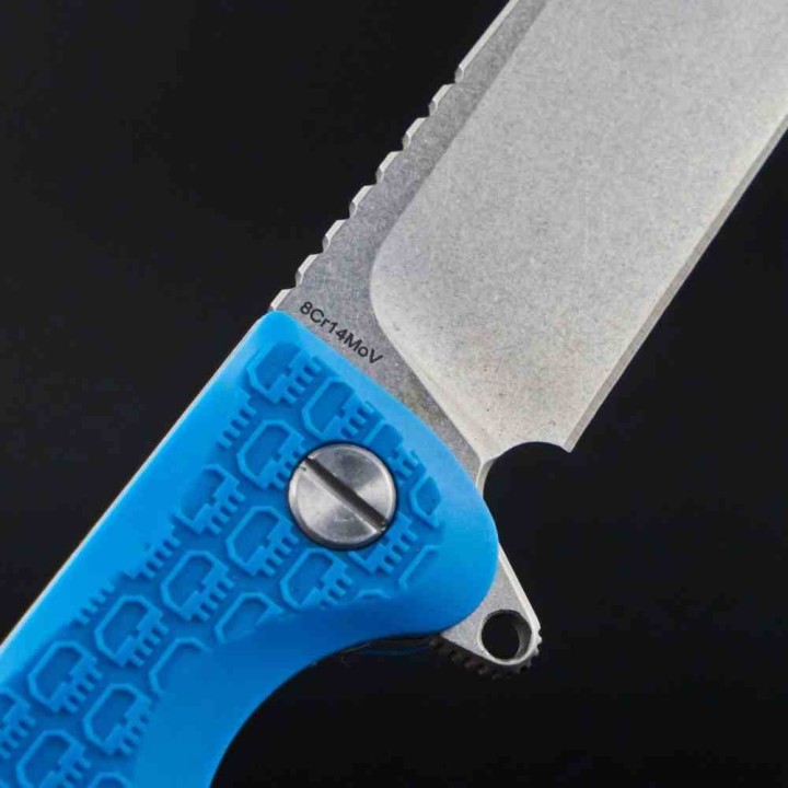 Couteau Daggerr Wocket Blue Manche FRN Lame Acier 8Cr14MoV Linerlock Clip DGRWKFBLSW - Livraison Gratuite