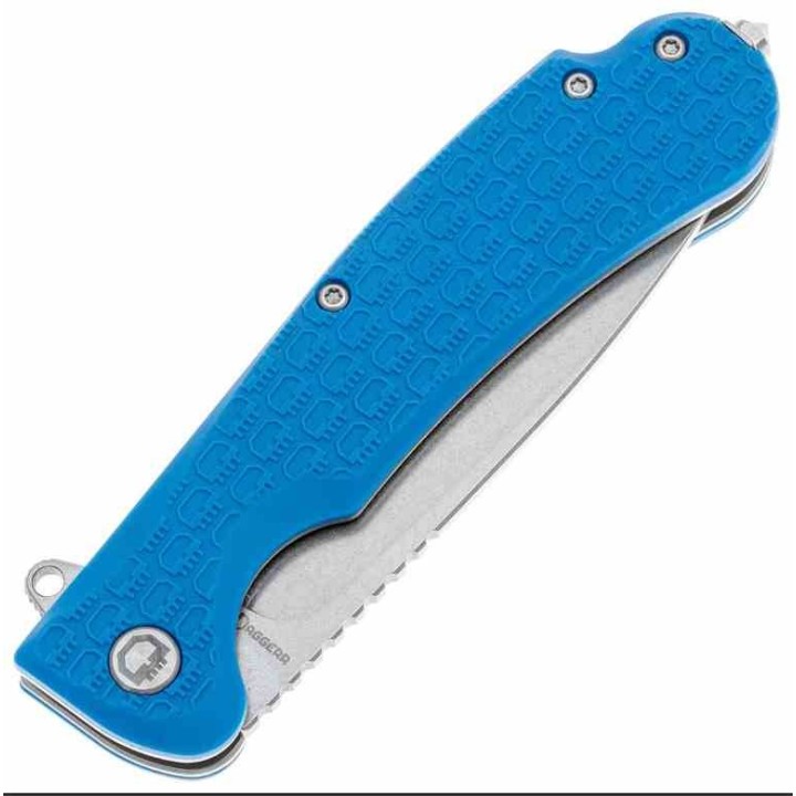Couteau Daggerr Wocket Blue Manche FRN Lame Acier 8Cr14MoV Linerlock Clip DGRWKFBLSW - Livraison Gratuite