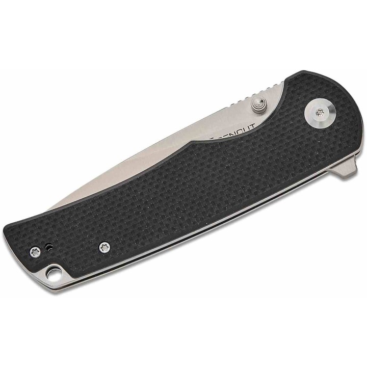 Couteau Sencut Praktisk Black Manche G10 Lame Acier 9Cr18MoV IKBS Linerlock Clip S240191 - Livraison Gratuite