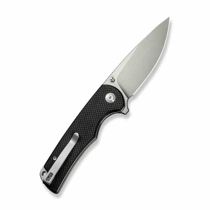 Couteau Sencut Praktisk Black Manche G10 Lame Acier 9Cr18MoV IKBS Linerlock Clip S240191 - Livraison Gratuite