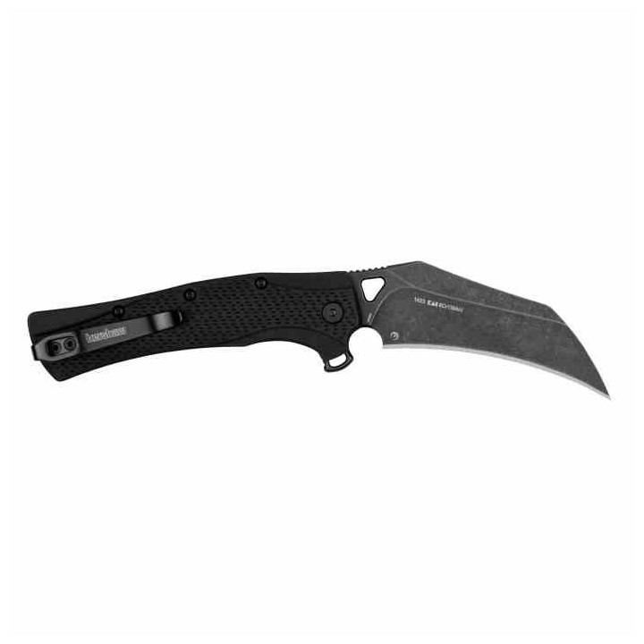 Couteau Kershaw Dawnstar A/O Lame Acier 8Cr13MoV Blk Manche GFN Linerlock Clip KS1423 - Livraison Gratuite