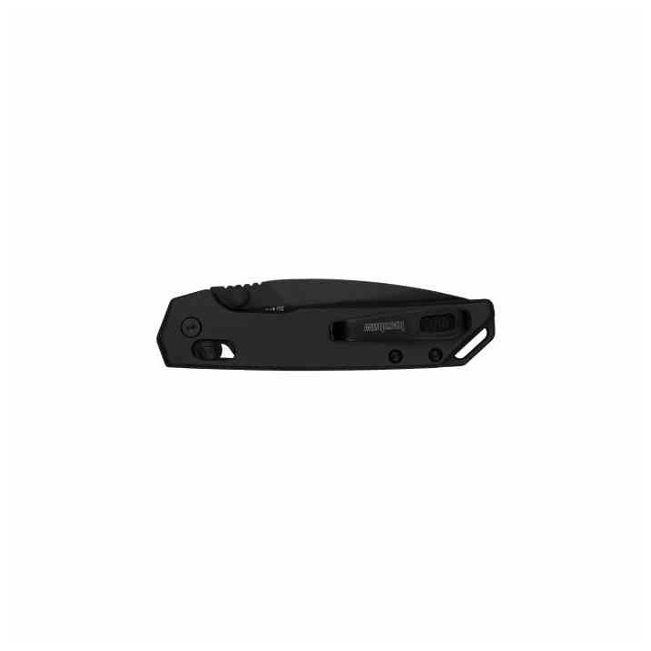 Couteau Kershaw Mini Iridium Black Lame Acier D2 Manche Alum KVT Clip AXIS/Crossbar Lock KS2051BLK - Livraison Gratuite