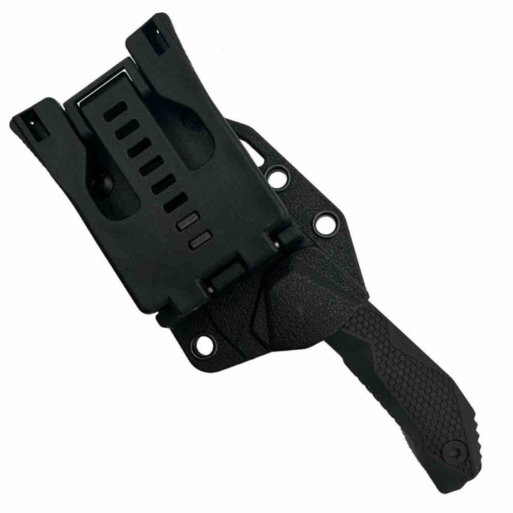 Couteau Takumitak SPARKY Black Lame Acier 3Cr13 Manche & Etui FRN TKF3S09 - Livraison Gratuite