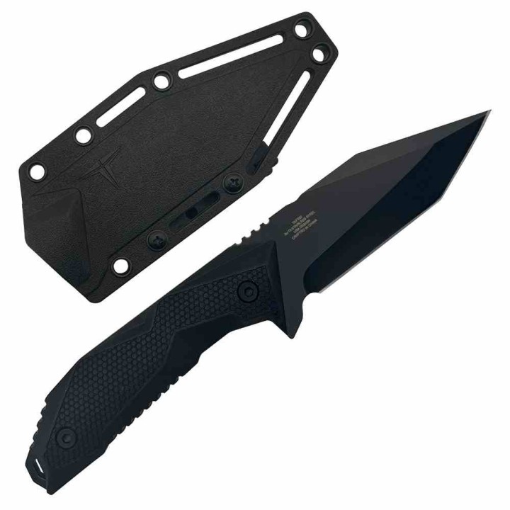 Couteau Takumitak Terminal Lame Tanto Acier 3Cr13 Manche & Etui FRN TKF320 - Livraison Gratuite