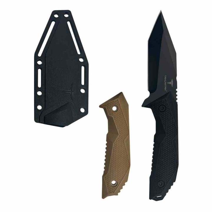 Couteau Takumitak Terminal Lame Tanto Acier 3Cr13 Manche & Etui FRN TKF320 - Livraison Gratuite