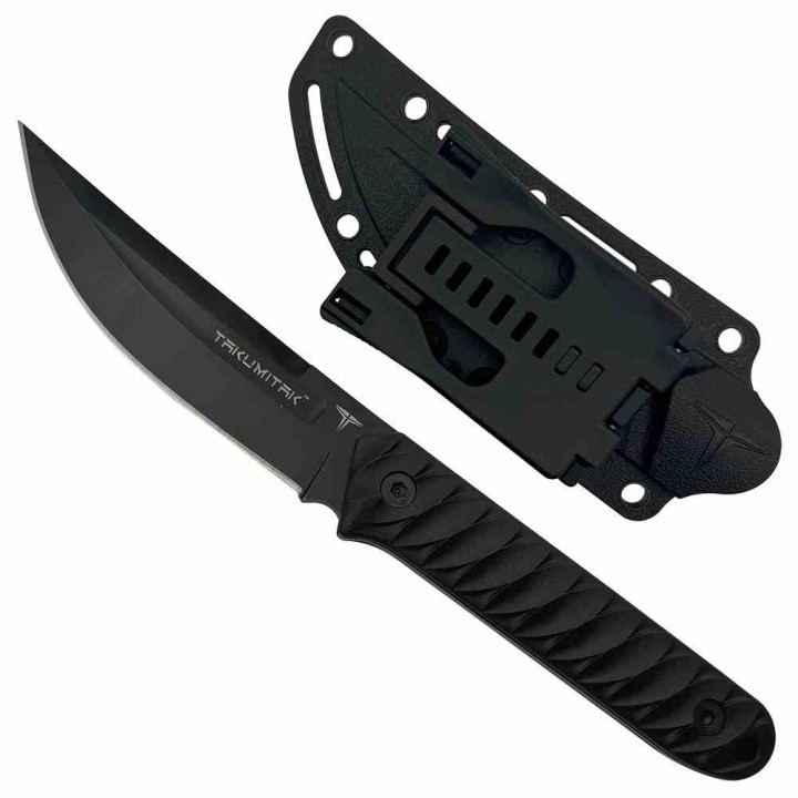 Mini Katana Takumitac Ninja Lame Trailing Point Acier 3Cr13 Manche & Etui FRN TKF313 - Livraison Gratuite