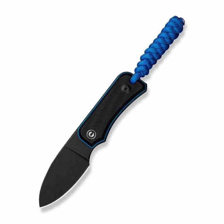 Couteau de Cou CIVIVI Baby Banter Black Lame Acier Nitro-V Manche G10 Etui Kydex CIVC230451 - Livraison Gratuite