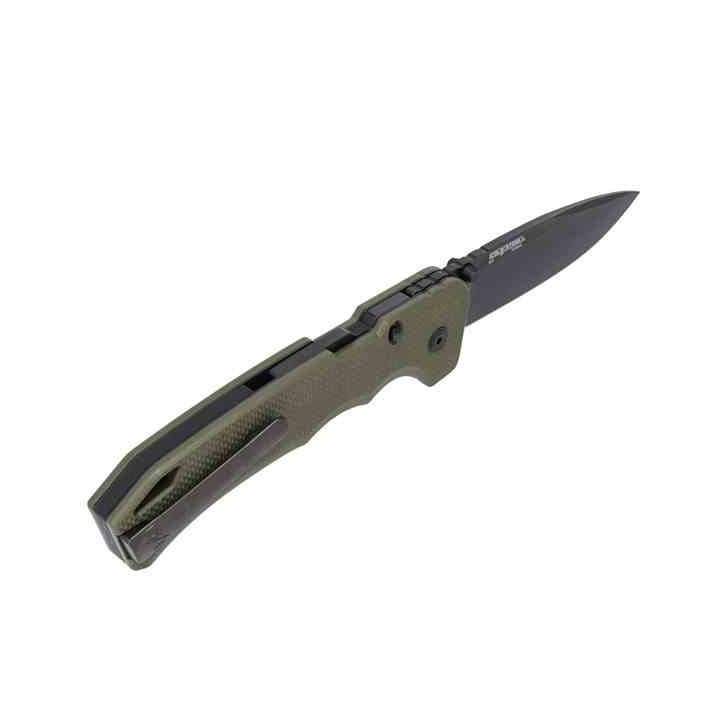 Couteau Cold Steel Swift III A/O Lame Acier CPM-M4 Black Manche FDE G10 Clip ATLAS Lock CSFL40AT - Livraison Gratuite