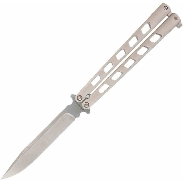 Couteau Balisong Cold Steel Arc Angel Butterfly Lame Acier S35VN Clip Point Manche Alu USA CSFL43ARC - Livraison Gratuite