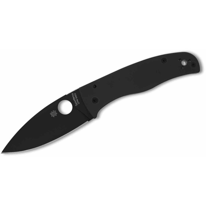 Couteau Spyderco Bodacious Compression Blk Lame Acier CPM S30V Manche G10 Clip Made USA SC263GPBK - Livraison Gratuite