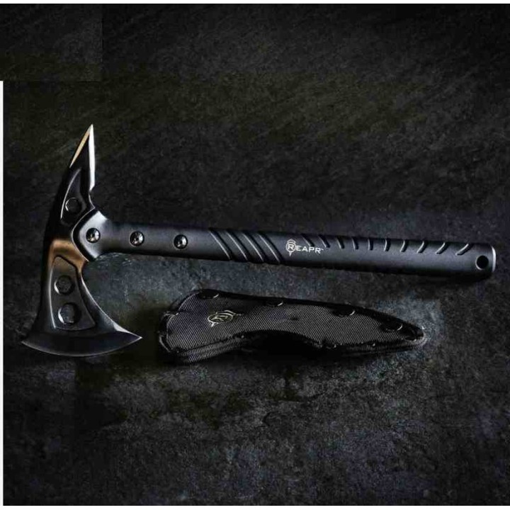 Hache Reapr Tac Hawk Tomahawk Lame Acier 2Cr13 Manche Nylon Etui Nylon SHF11000 - Livraison Gratuite