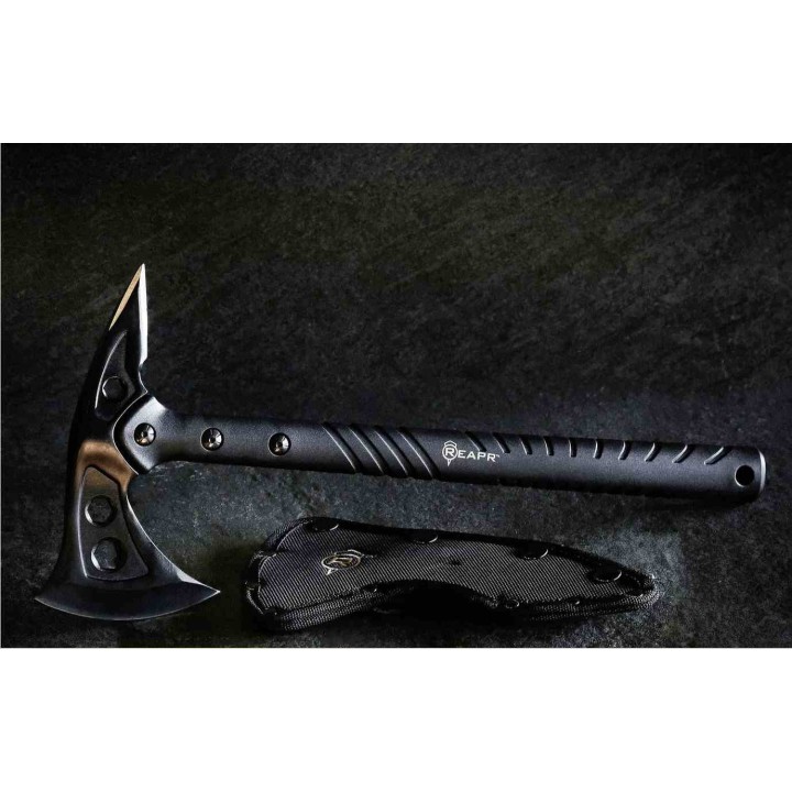 Hache Reapr Tac Hawk Tomahawk Lame Acier 2Cr13 Manche Nylon Etui Nylon SHF11000 - Livraison Gratuite