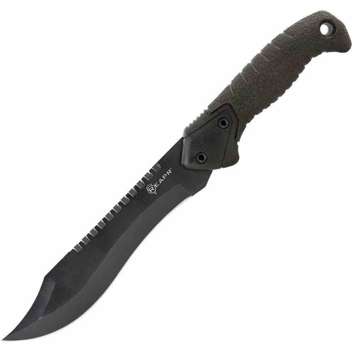 Couteau de Survie REAPR Tac Bowie Lame Acier 420 Manche TPR Etui Molded SHF11001  - Livraison Gratuite