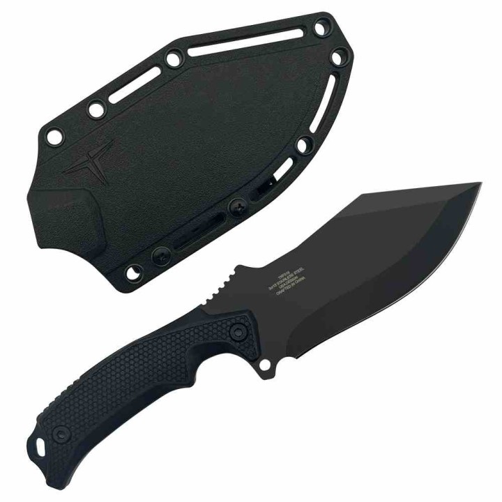 Couteau de Survie Takumitak Neuter Lame Acier 3Cr13 Drop Point Manche & Etui FRN TKF319 - Livraison Gratuite