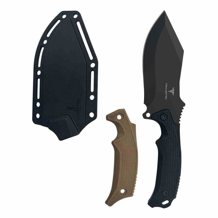 Couteau de Survie Takumitak Neuter Lame Acier 3Cr13 Drop Point Manche & Etui FRN TKF319 - Livraison Gratuite
