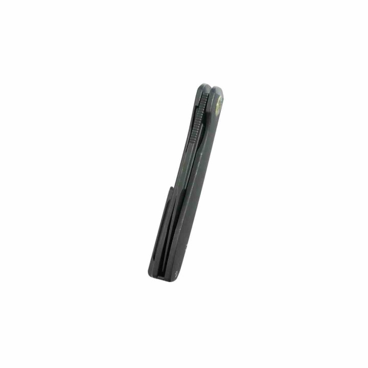 Couteau Kubey Supercell Black Manche Titane Lame Blackwash 14C28N IKBS Linerlock Clip KUB353D - Livraison Gratuite