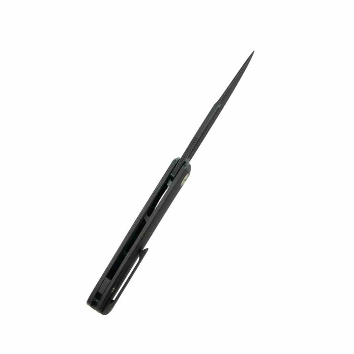 Couteau Kubey Supercell Black Manche Titane Lame Blackwash 14C28N IKBS Linerlock Clip KUB353D - Livraison Gratuite