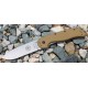 Couteau ESEE Avispa Coyote Brown Blade Acier AUS-8 Manche FRN Frame Lock BRK1301CB - Livraison Gratuite