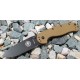 Couteau ESEE Avispa Coyote Brown Blade Acier AUS-8 Manche FRN Frame Lock BRK1301CBB - Livraison Gratuite