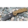 Couteau ESEE Avispa Coyote Brown Blade Acier AUS-8 Manche FRN Frame Lock BRK1301CBB - Livraison Gratuite