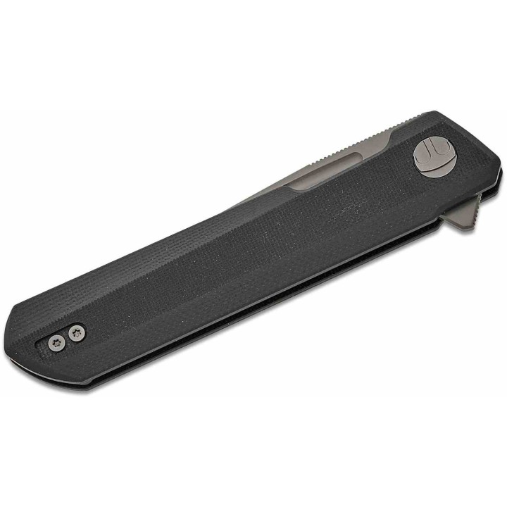Couteau Bestechman Dundee Black Manche G10 Lame Acier MagnaCut Clip Point Liner Lock Clip BTKMK01T - Livraison Gratuite