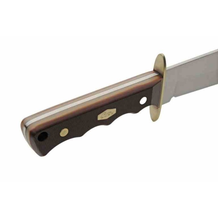 Couteau Rite Edge Rancher Lame Acier Inox Manche POM Etui Nylon CN211634 - Livraison Gratuite