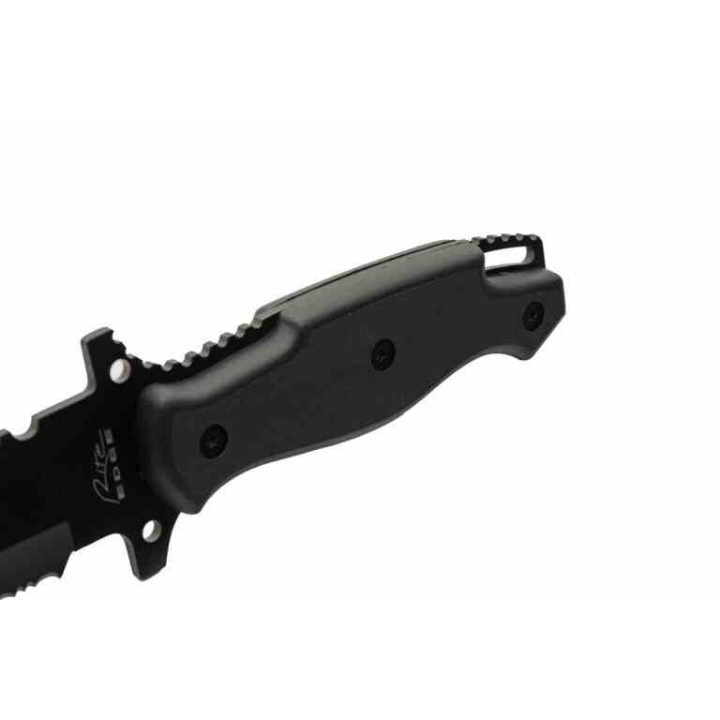 Couteau Tactical Ranger Tanto Lame Acier 3Cr13 Manche Abs Etui Nylon CN211631 - Livraison Gratuite