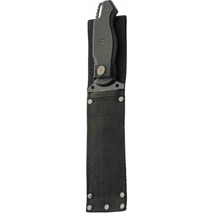 Couteau Tactical Ranger Tanto Lame Acier 3Cr13 Manche Abs Etui Nylon CN211631 - Livraison Gratuite
