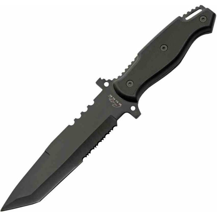 Couteau Tactical Ranger Tanto Lame Acier 3Cr13 Manche Abs Etui Nylon CN211631 - Livraison Gratuite