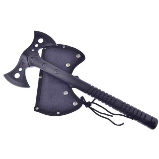 Tomahawk Hache ElitEdge Tactical Axe Lame Acier Inox Manche Nylon Etui Nylon EEAAXE9D - Livraison Gratuite