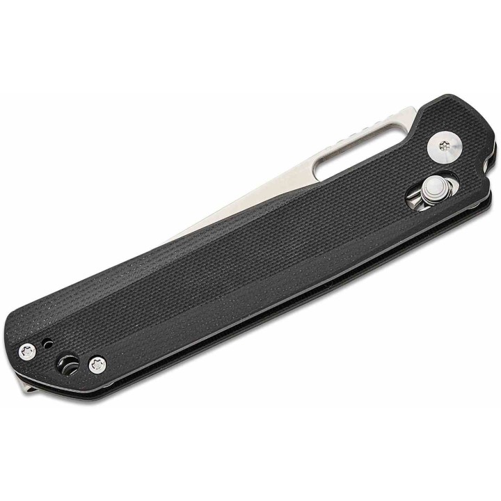 Couteau CJRB Bellona Black Manche G10 Lame Tanto Acier AR-RPM9 IKBS Crossbar Lock Clip J1947BK - Livraison Gratuite